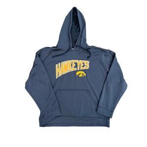 Iowa Hawkeyes gray sweatshirt hoodie size XL